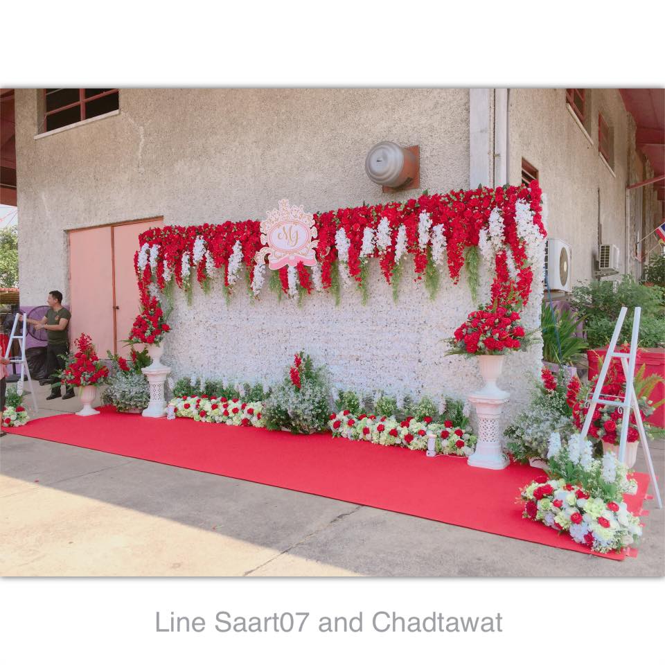 Backdrop ถ่ายภาพงานแต่ง