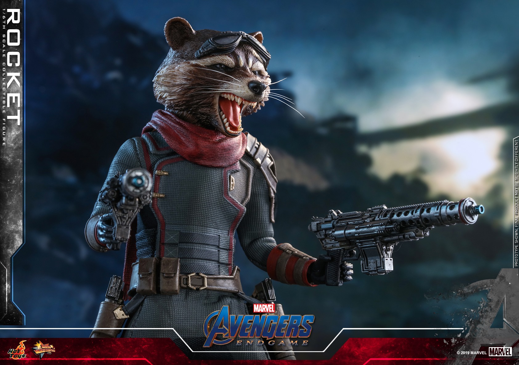 Hot Toys MMS548 Avengers: Endgame - Rocket