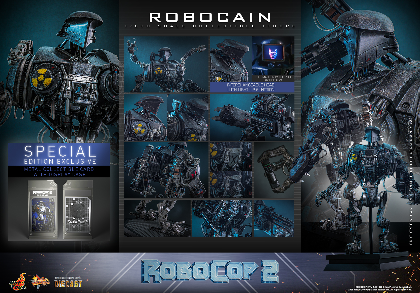 Hot Toys MMS828D75 RoboCop 2 - RoboCain