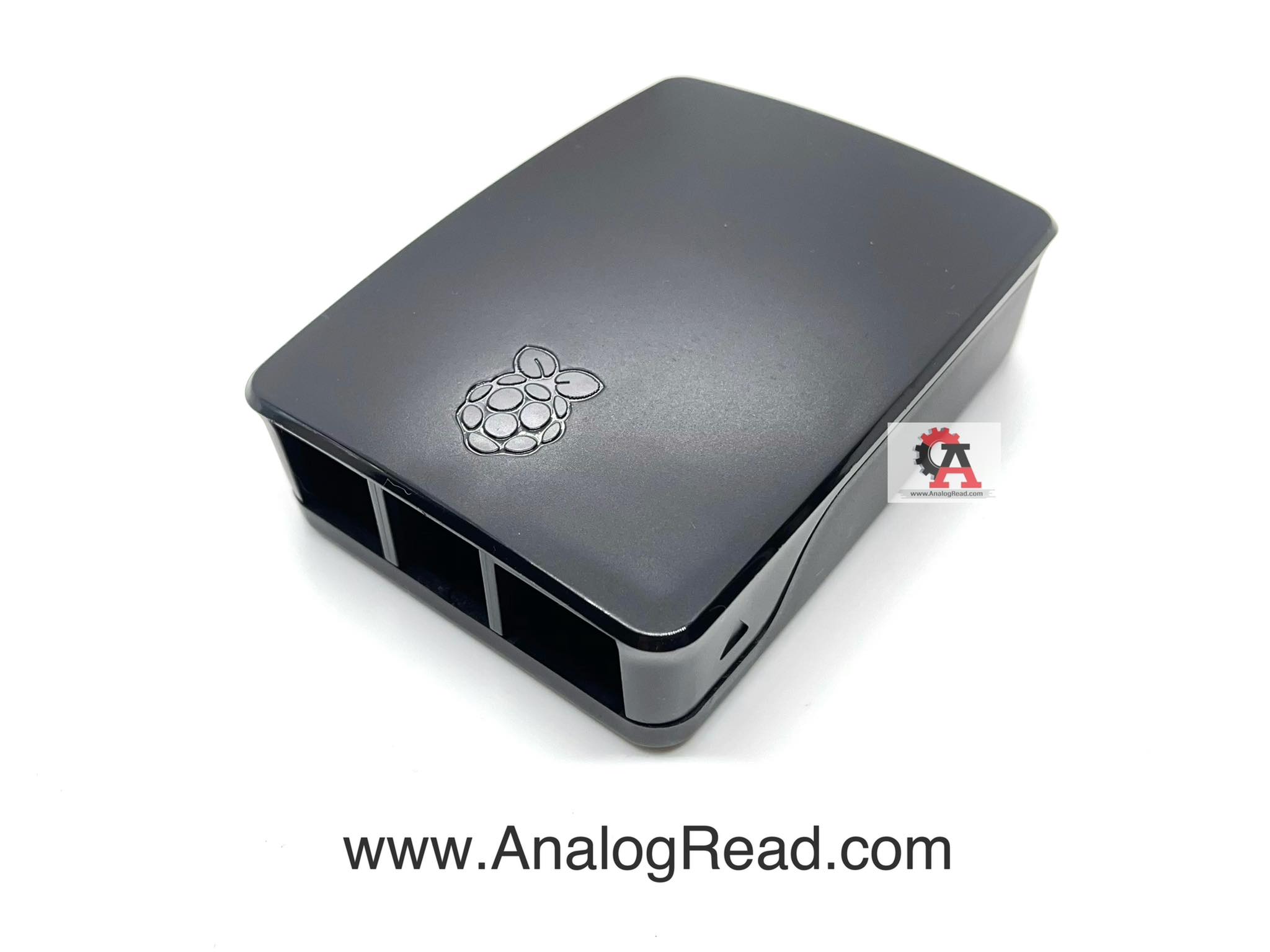 Raspberry Pi 4 Case (Black) เคสพลาสติกสำหรับราสเบอรี่พาย 4 สีดำ