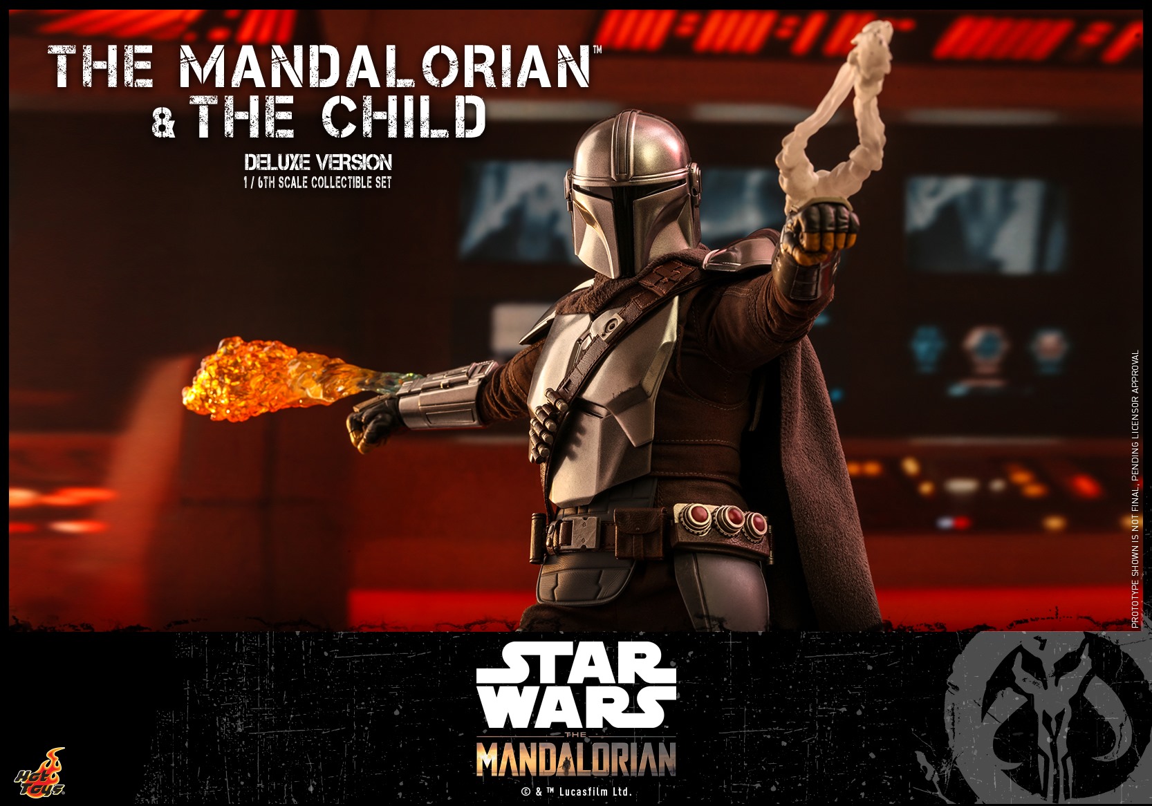 Hot Toys TMS015 The Mandalorian - The Mandalorian and The Child (Deluxe Version)