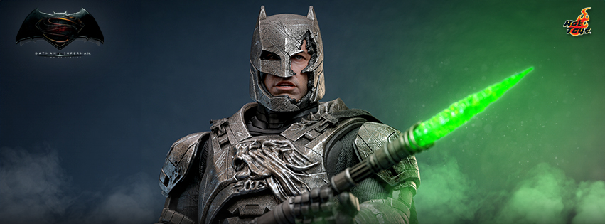 Hot Toys MMS743D63 Batman v Superman: Dawn of Justice - Armored Batman (2.0) [Deluxe Version]