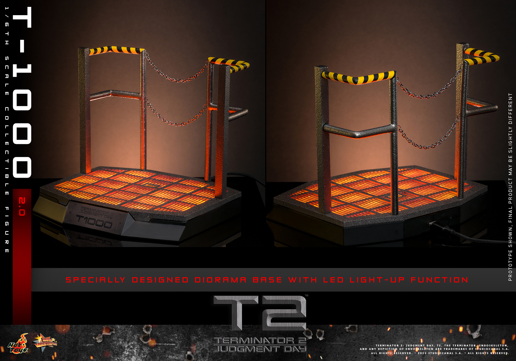 Hot Toys MMS774 Terminator 2: Judgment Day - T-1000 (2.0)