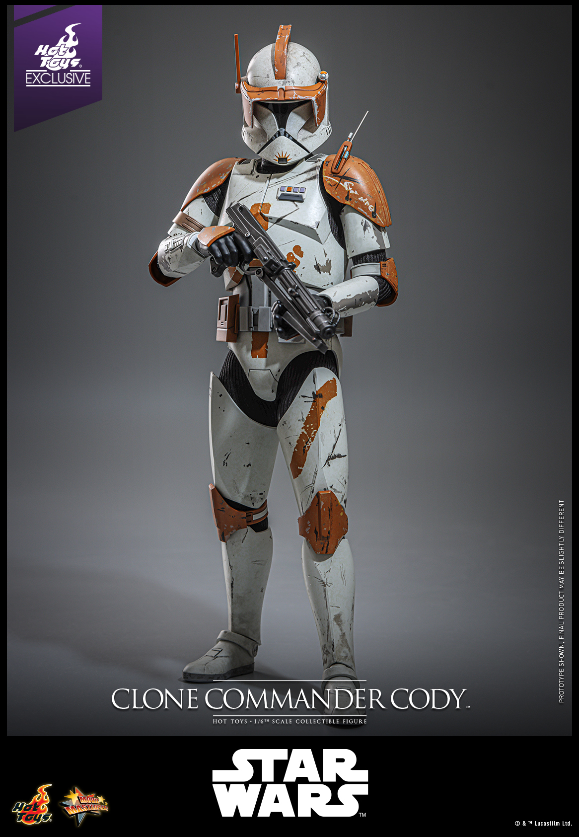 Hot Toys MMS796 Star Wars: Episode III Revenge of the Sith - Clone Commander Cody [Hot Toys Exclusive]