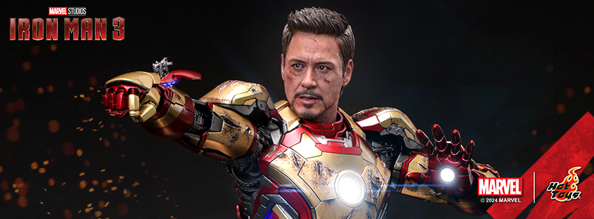Hot Toys MMS759D66B Iron Man 3 - Iron Man Mark XLII (2.0) (Deluxe Version) (Special Edition)