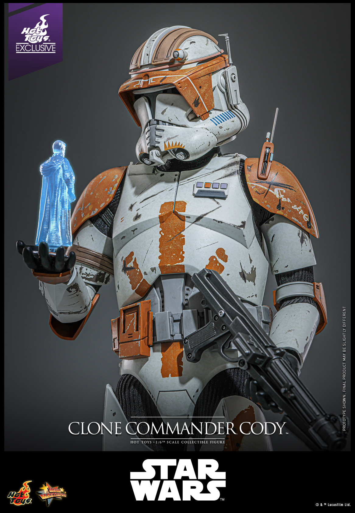 Hot Toys MMS796 Star Wars: Episode III Revenge of the Sith - Clone Commander Cody [Hot Toys Exclusive]