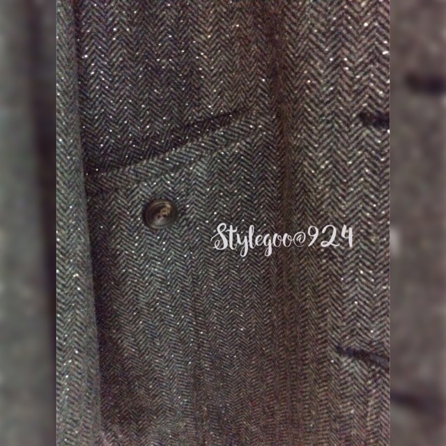 เสื้อแจ็คเก็ตมีฮู้ดขนเฟอ ผ้ากลิตเตอร์✨✨