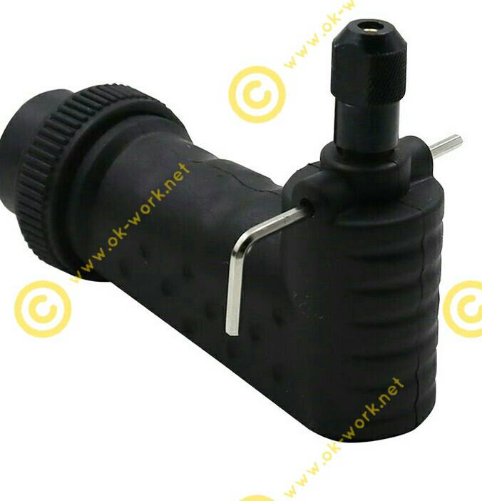 AD24 ข้อต่อ90 องศา สำหรับเครื่องจียรมินิ / Dremel