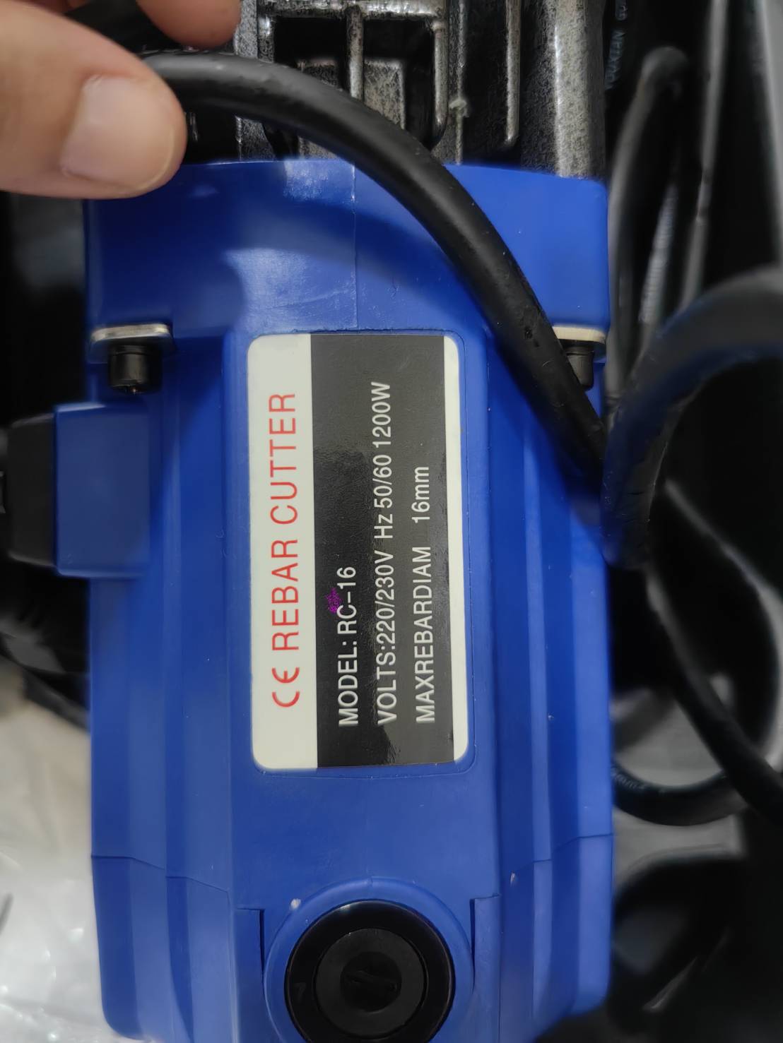 ES21 เครื่องตัดเหล็กเส้น 16 มิล เหล้กข้ออ้อย เหล้กเพลาขาว เหล็กเส้น 1200วัต