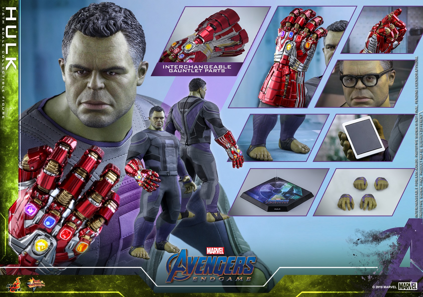 Hot Toys MMS558 Avengers: Endgame 1/6 Hulk