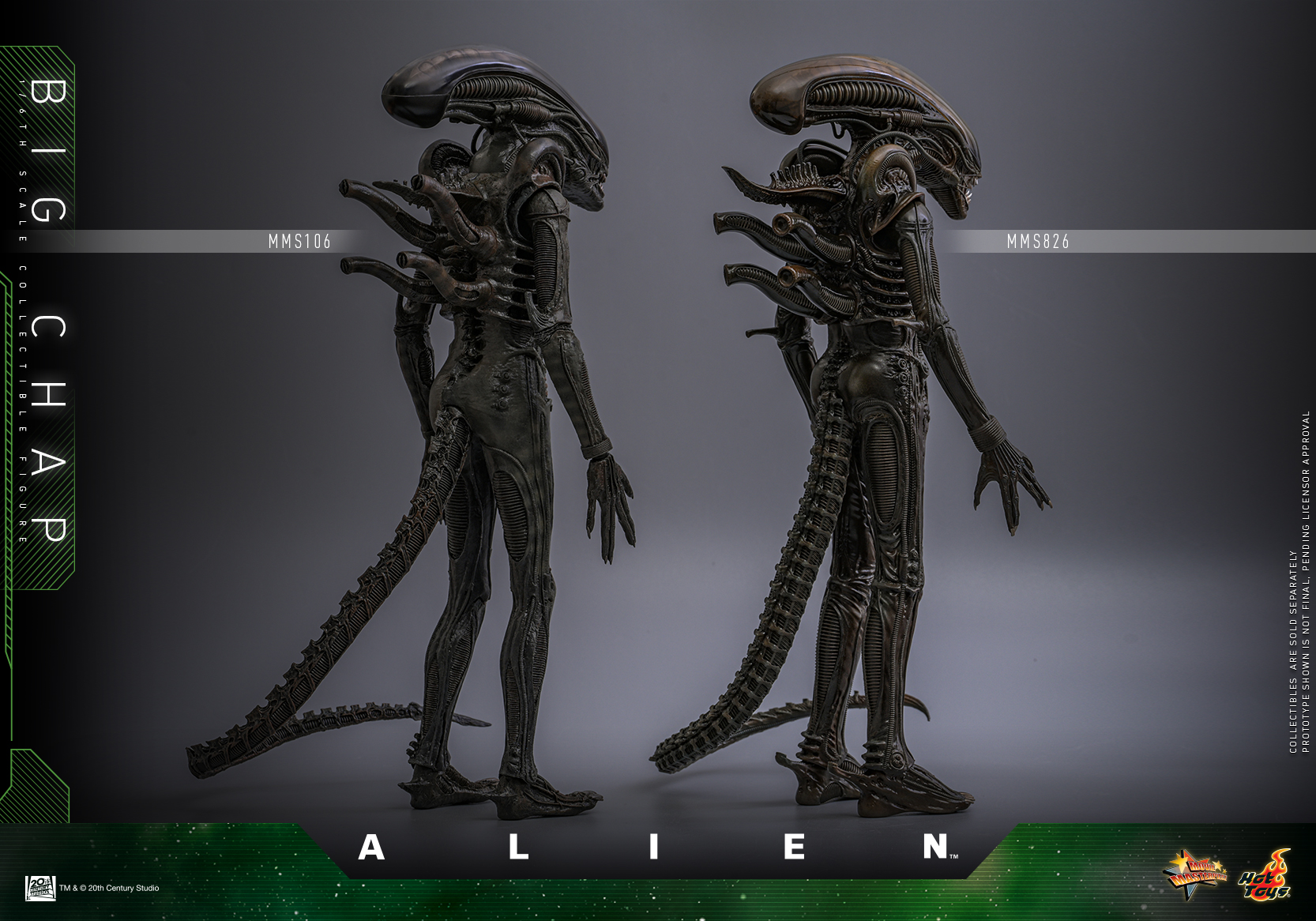 Hot Toys MMS826 Alien - Big Chap