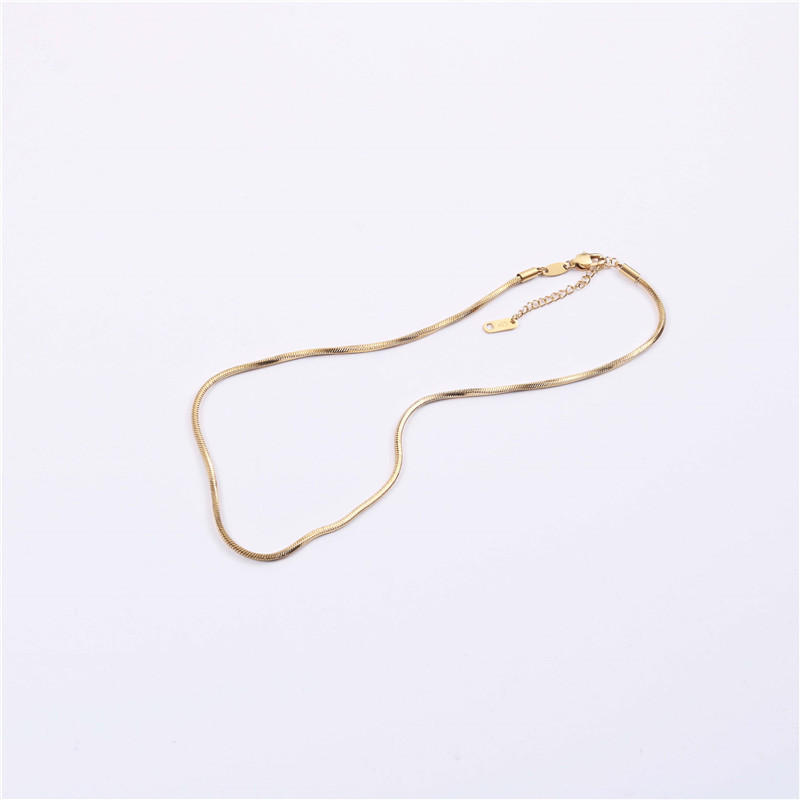 “เช็คสินค้าทัก line ก่อนโอนนะคะ” สร้อยคอสำหรับผิวแพ้ง่าย Praye กว้าง 0.2cm ไม่มีจี้_NT345C