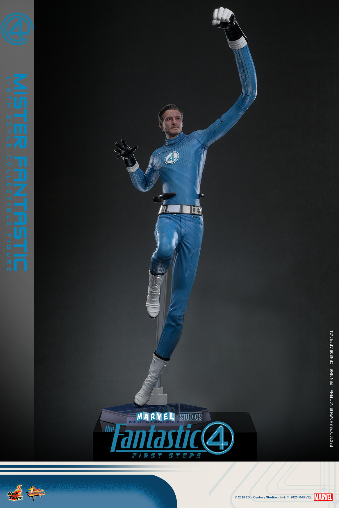Hot Toys MMS821 The Fantastic Four: First Steps - Mister Fantastic