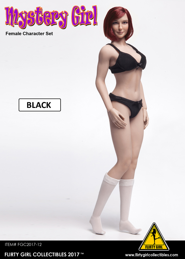 FLIRTY GIRL COLLECTIBLES FGC2017-13-15 "MYSTERY GIRL" Female Character