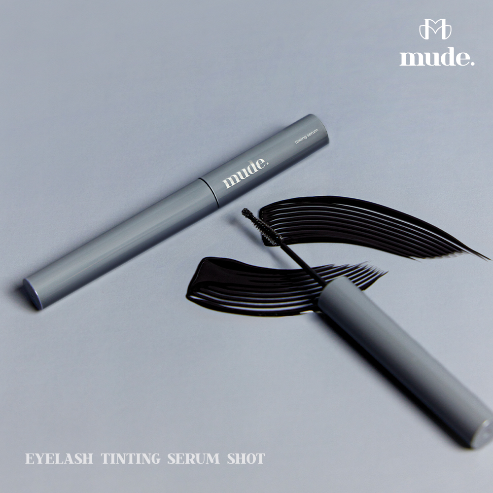MUDE EYELASH TINTING SERUM SHOT 01 BLACK 3G. (เซรั่มบำรุงขนตา สีดำ)