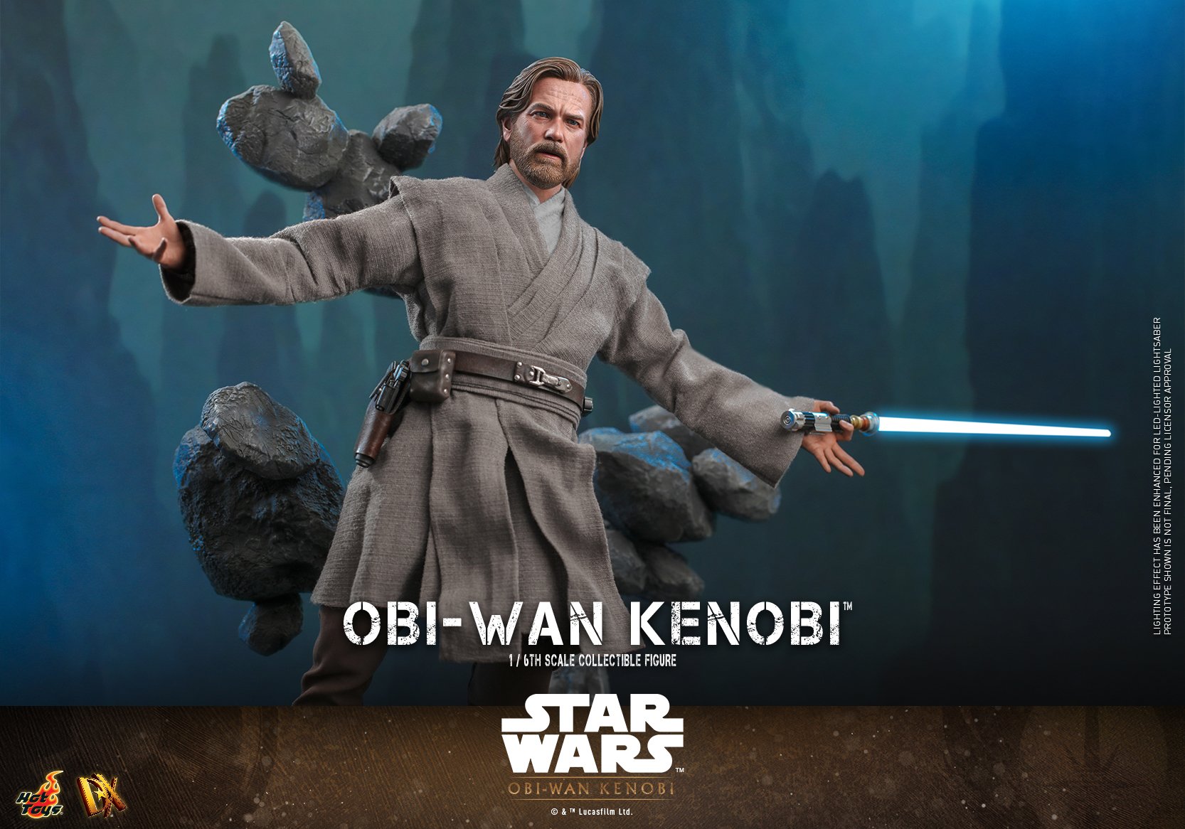 Hot Toys DX26B 1/6 Star Wars: Obi-Wan Kenobi - Obi-Wan Kenobi (Special Edition Bonus)