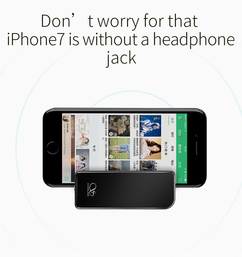 ขาย Shanling UP DAC จิ๋วชิป ES9018K2M และMAX97 ถอดรหัส DSD ได้ รองรับ iOS , Android , USB-C