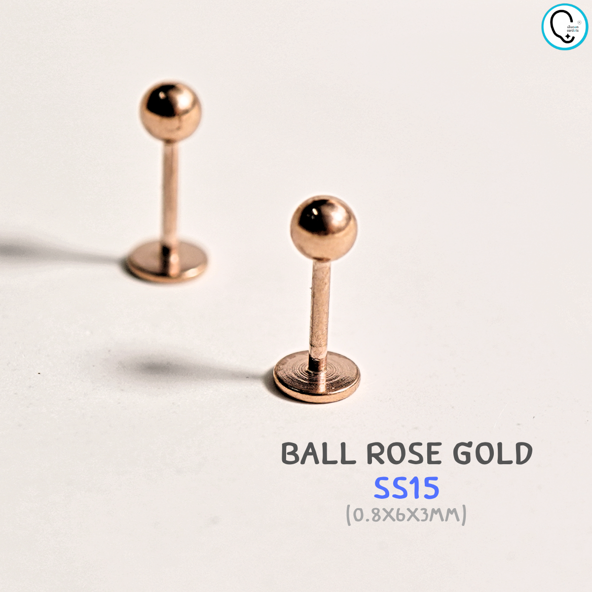 “เช็คสินค้าทัก line ก่อนโอนนะคะ” จิวแป้นแบน แบบเสียบ และ แป้นขันน๊อต สแตนเลสเกรดมีตัดแพทย์_SS00