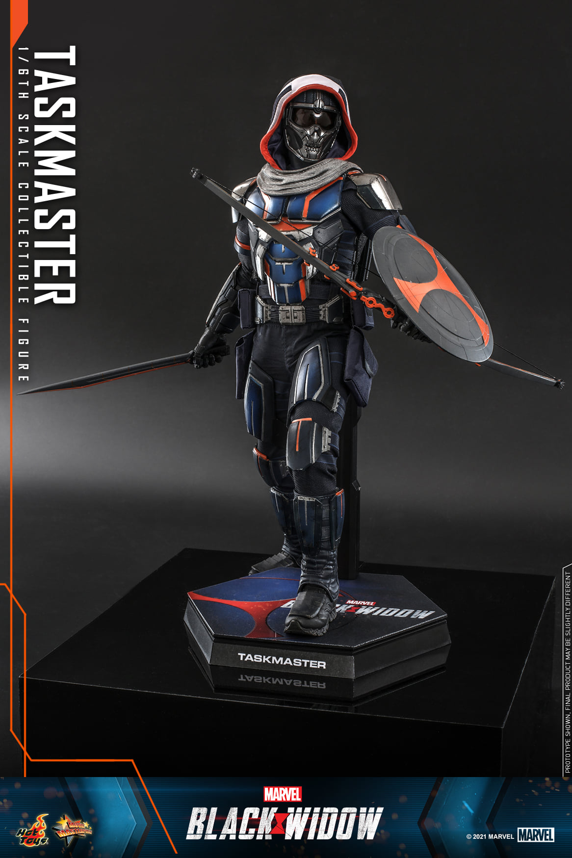 Hot Toys MMS602 1/6 Black Widow - Taskmaster