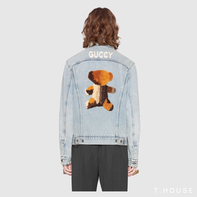 แจ็คเก็ตยีนส์GUCCY 🧸เสื้อยีนส์สไตล์เกาหลี น่ารักๆ