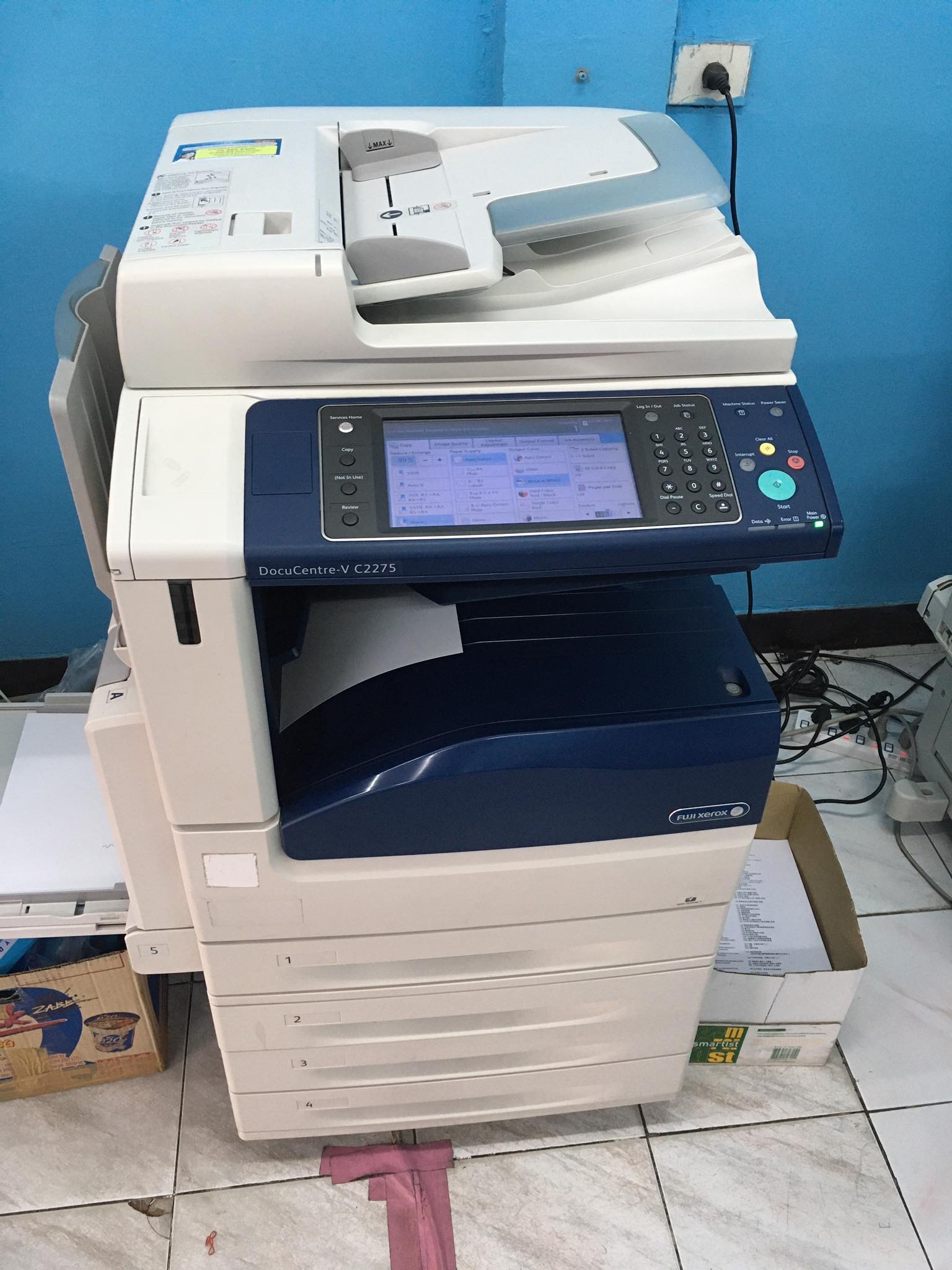 เช่าเครื่องถ่ายเอกสารสี รุ่น Fuji xerox DocuCentre-V C3373