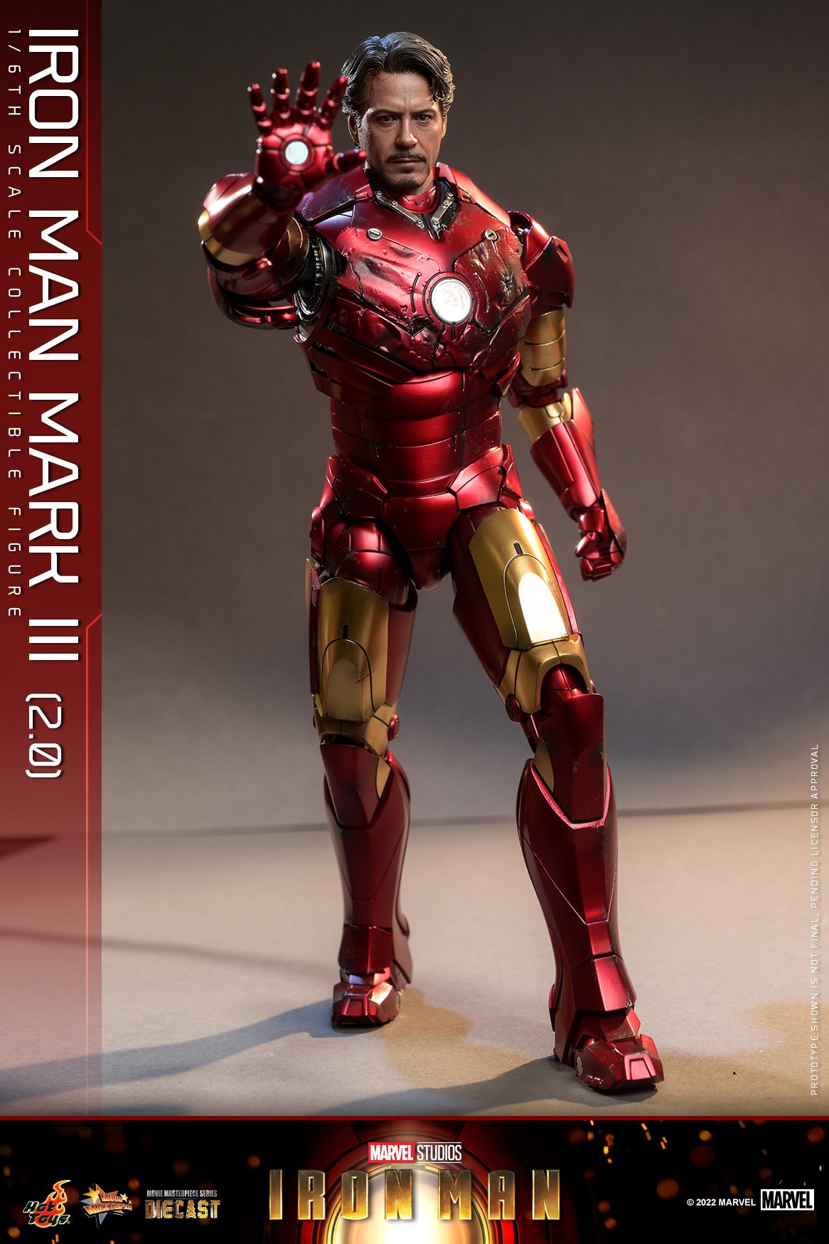 Hot Toys MMS664D48 1/6 Iron Man - Iron Man Mark III (2.0)