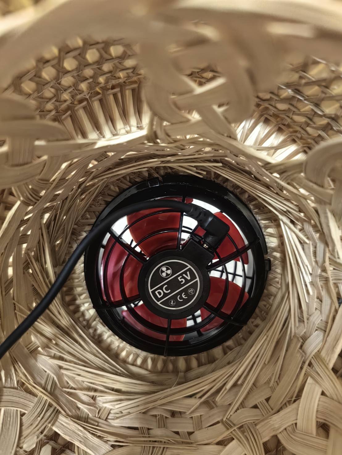 FAN09 พัดลม ติดเสื้อ ติดหมวก DIY ชุด4 ตัว มอเตอบลัสเลส ลมแรงสูง เสียบ USB ใช้ได้เลย