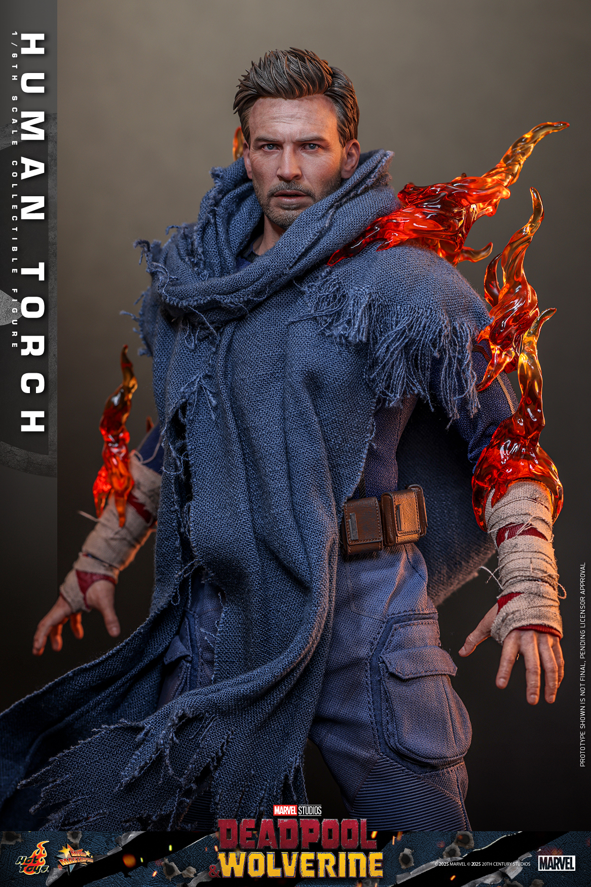 Hot Toys MMS789 Deadpool & Wolverine - Human Torch