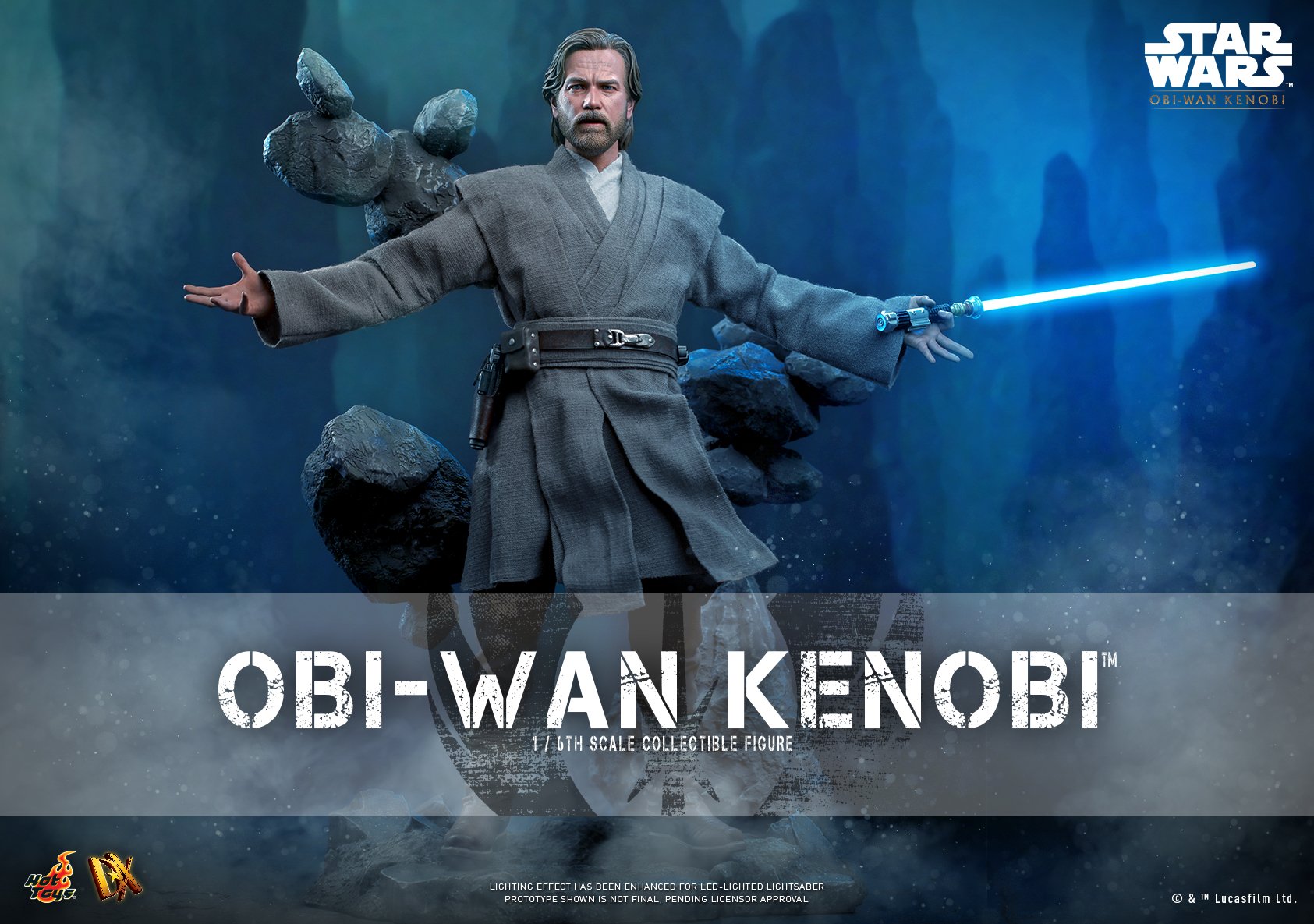 Hot Toys DX26B 1/6 Star Wars: Obi-Wan Kenobi - Obi-Wan Kenobi (Special Edition Bonus)
