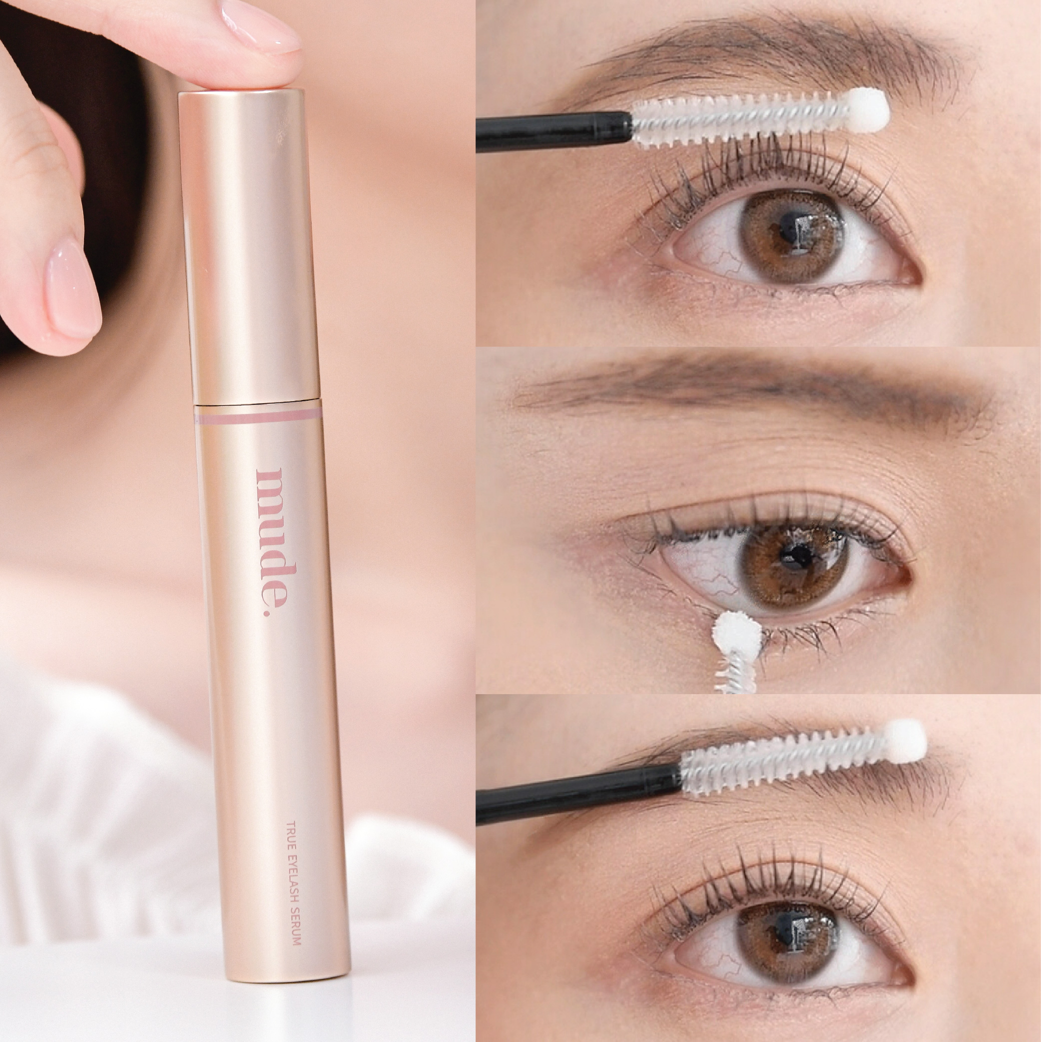 [SALE] MUDE TRUE EYELASH SERUM 8 G. (เซรั่ม มาสคาร่า แท่งสีทอง ) exp2026/01