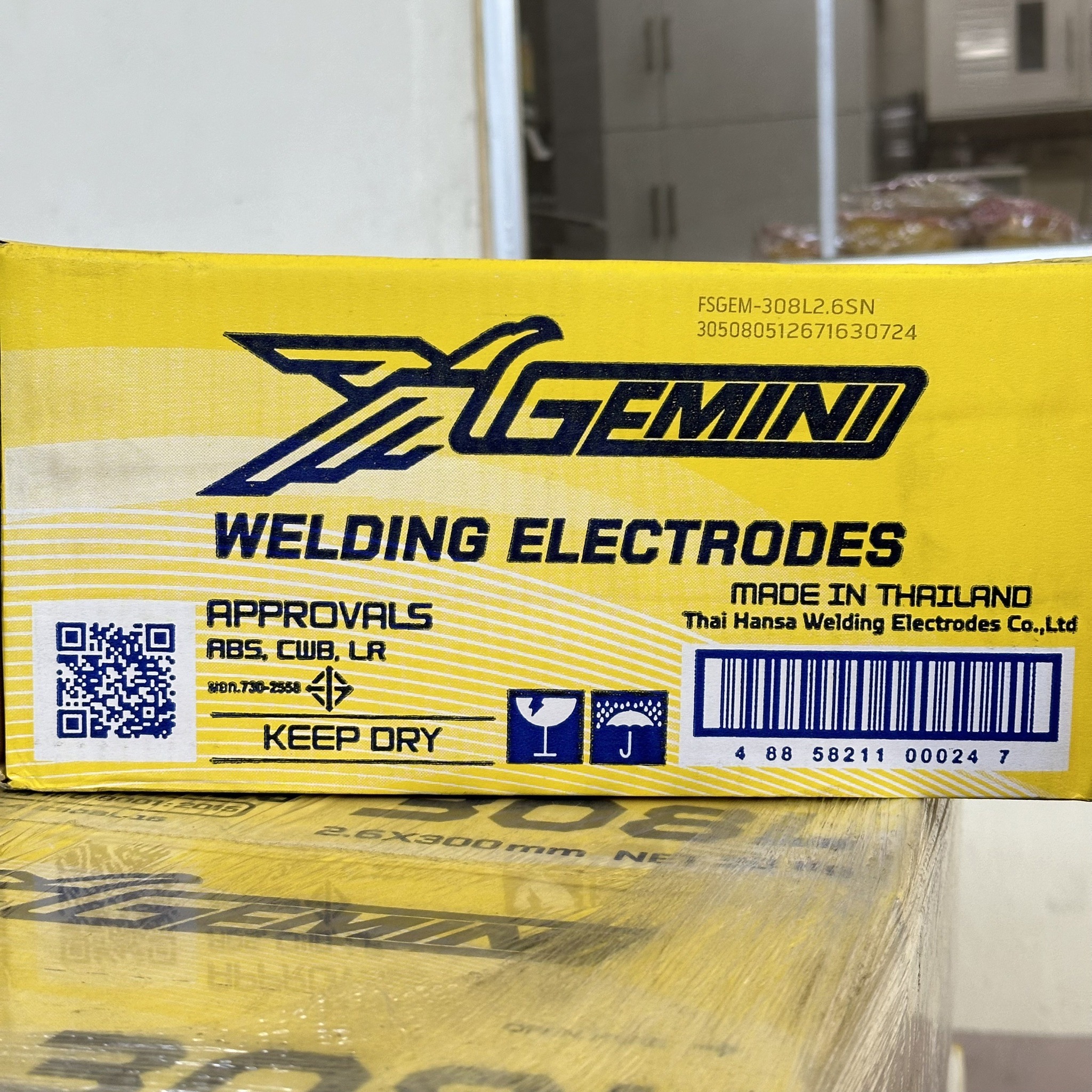 ลวดเชื่อมไฟฟ้า GEMINI 308L-16