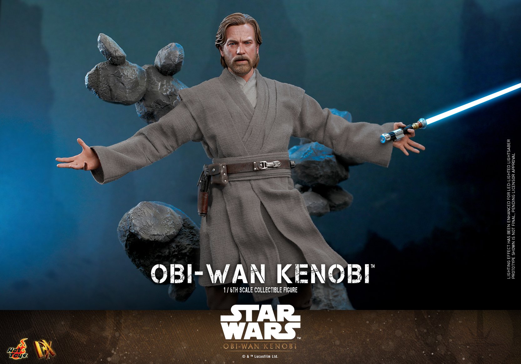 Hot Toys DX26B 1/6 Star Wars: Obi-Wan Kenobi - Obi-Wan Kenobi (Special Edition Bonus)