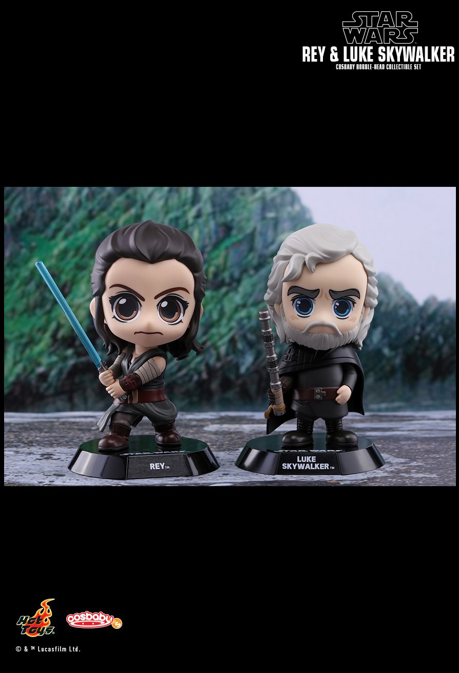 Hot Toys COSB413 STAR WARS: THE LAST JEDI - REY & LUKE SKYWALKER