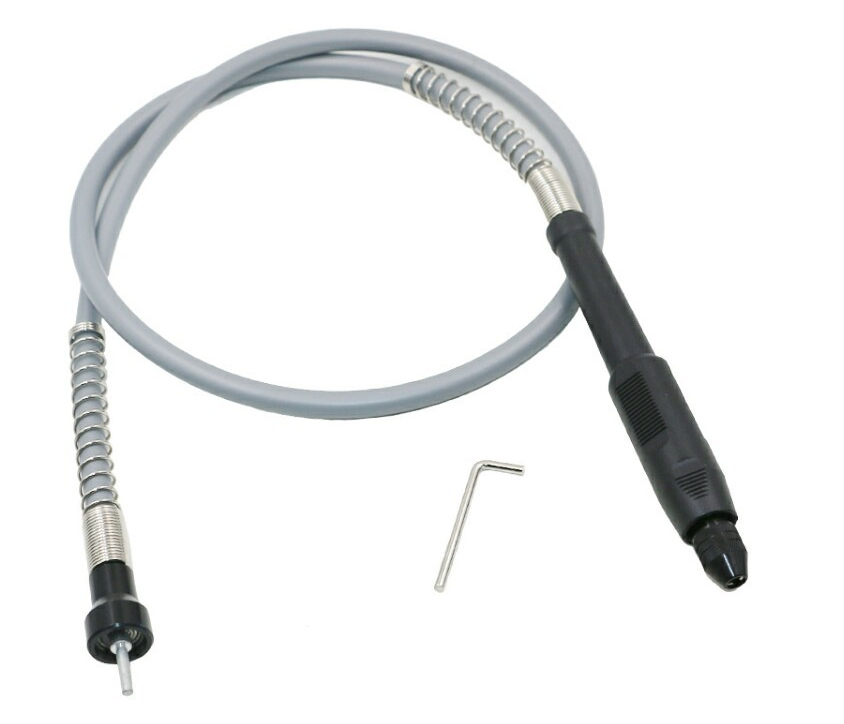 AD16 สายอ่อนใส่สว่าน /เครื่องเจียรเล็ก แบบหัวจับปรับขนาดได้ 0.3-3.2 mm