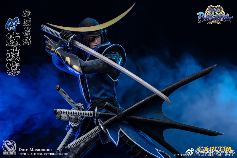 ROCKETTOYS x CAPCOM ROC-001 1/6 Sengoku Basara - Date Masamune