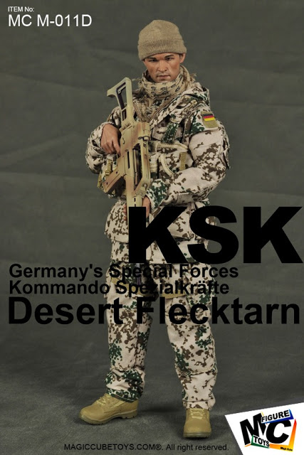 MC TOYS MC M-011D KSK Germany's special Forces Kommando Spezialkraft