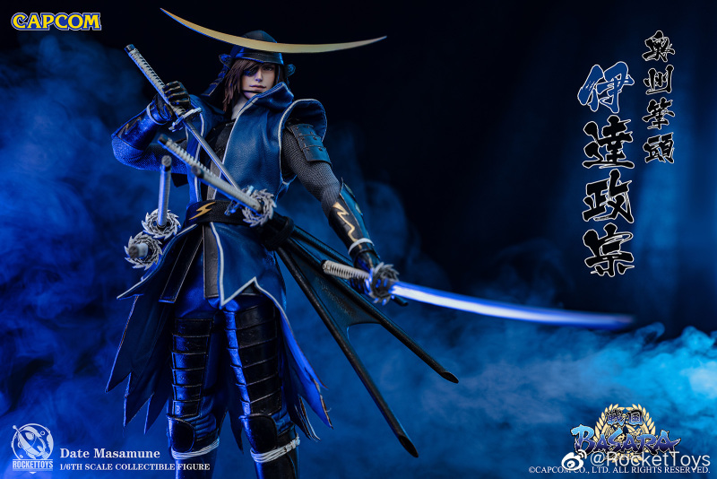 ROCKETTOYS x CAPCOM ROC-001 1/6 Sengoku Basara - Date Masamune