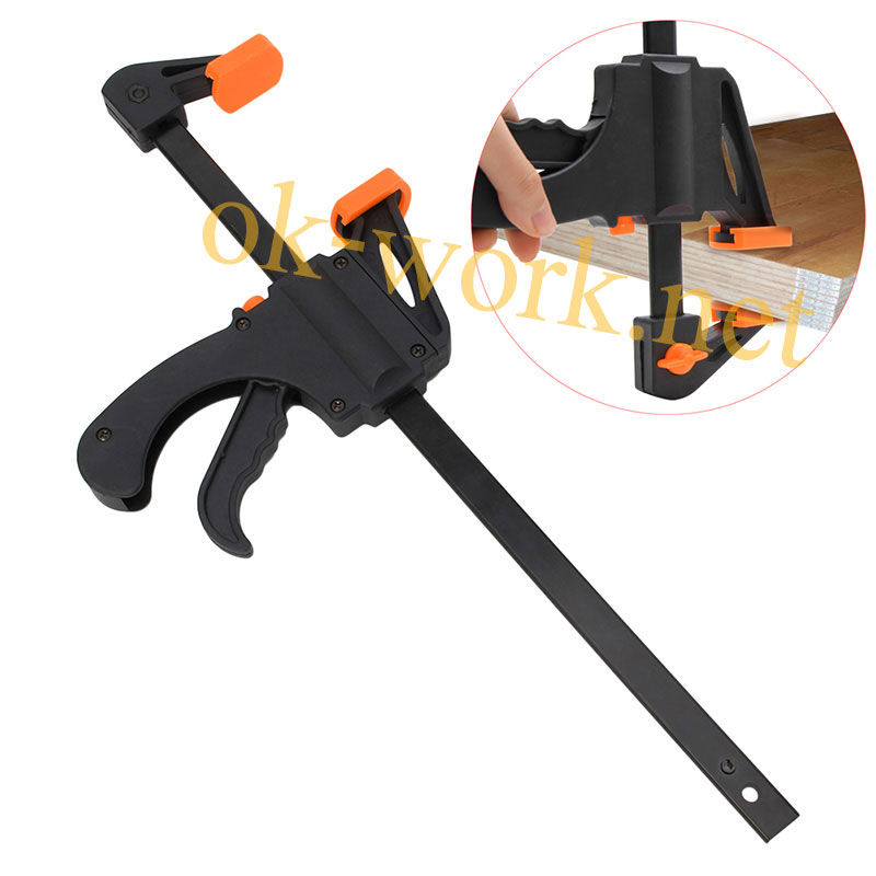 CP08 แคลมป์จับงานไม้ แบบล็อค-ปลดเร็ว 4 นิ้ว