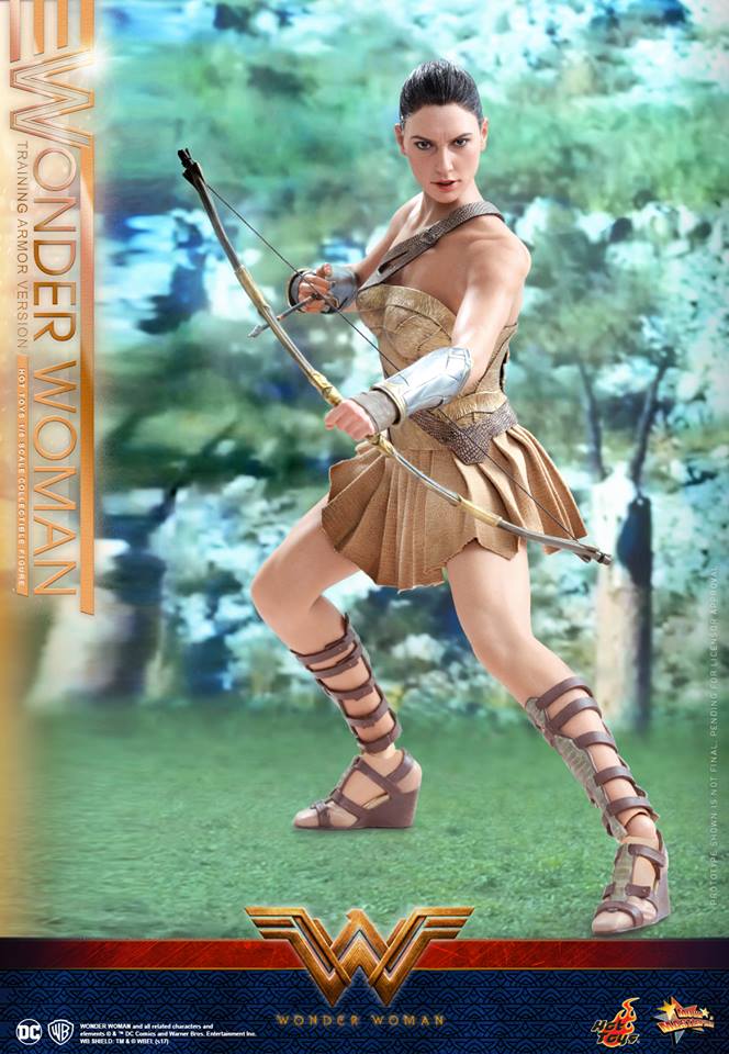 Hot Toys MMS424 WONDER WOMAN - WONDER WOMAN (TRAINING ARMOR VERSION)