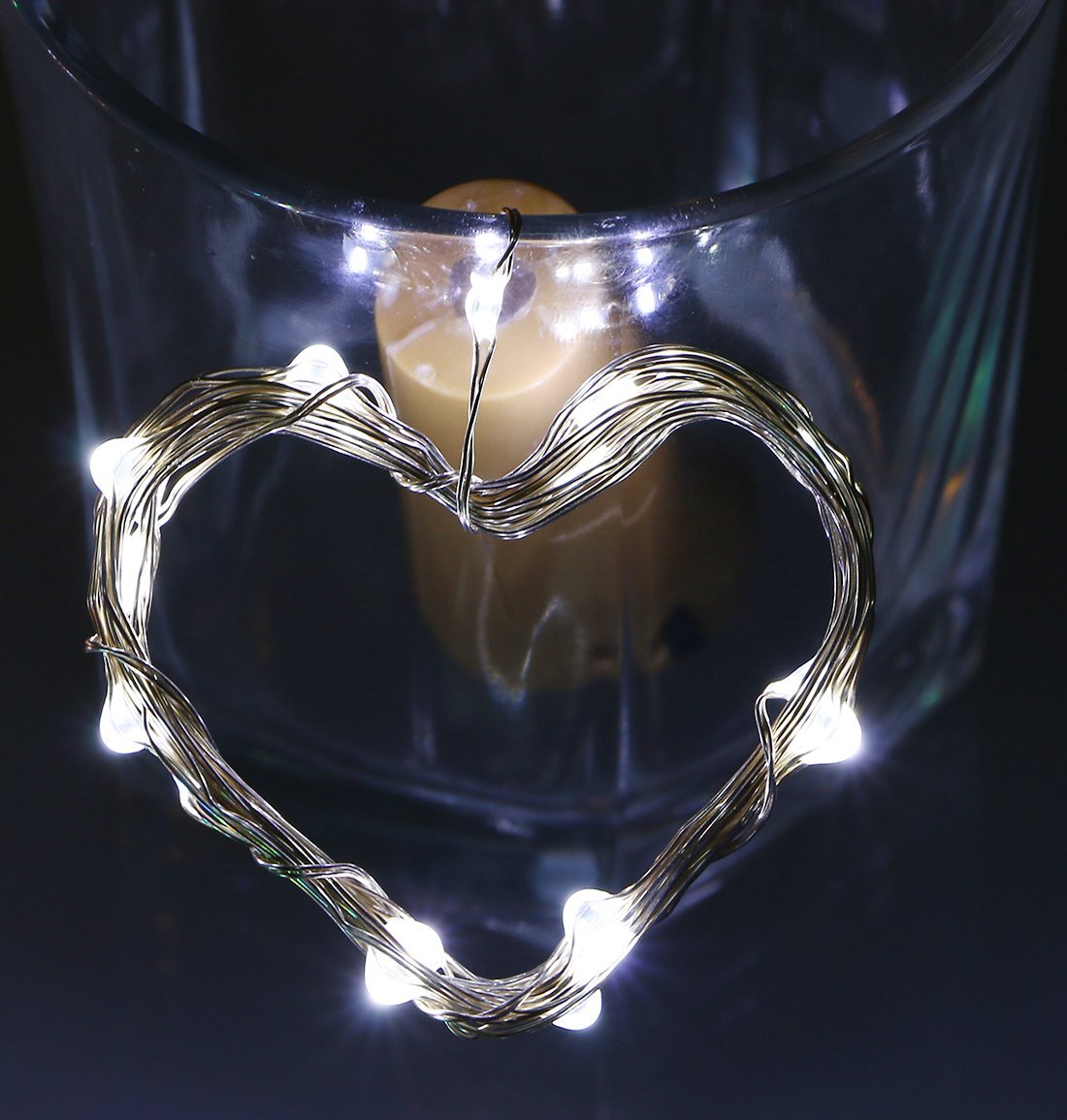 ไฟ LED เส้น ประดับขวด DIY แบบจุกก๊อก ยาว 2 เมตร