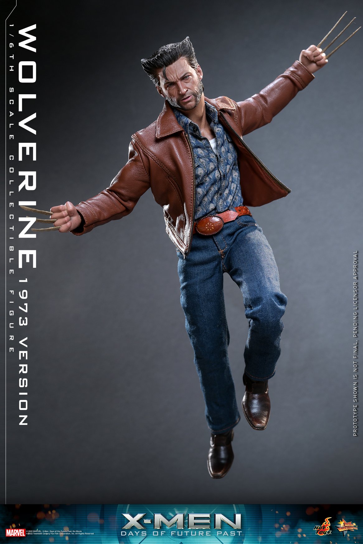 Hot Toys MMS659B 1/6 X-Men: Days of Future Past - Wolverine 1973 Version [Special Edition Bonus]