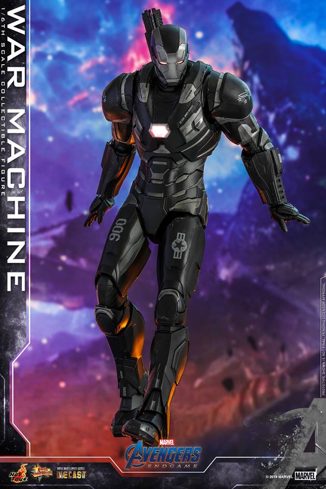 Hot Toys MMS530D31 Avengers: Endgame - War Machine