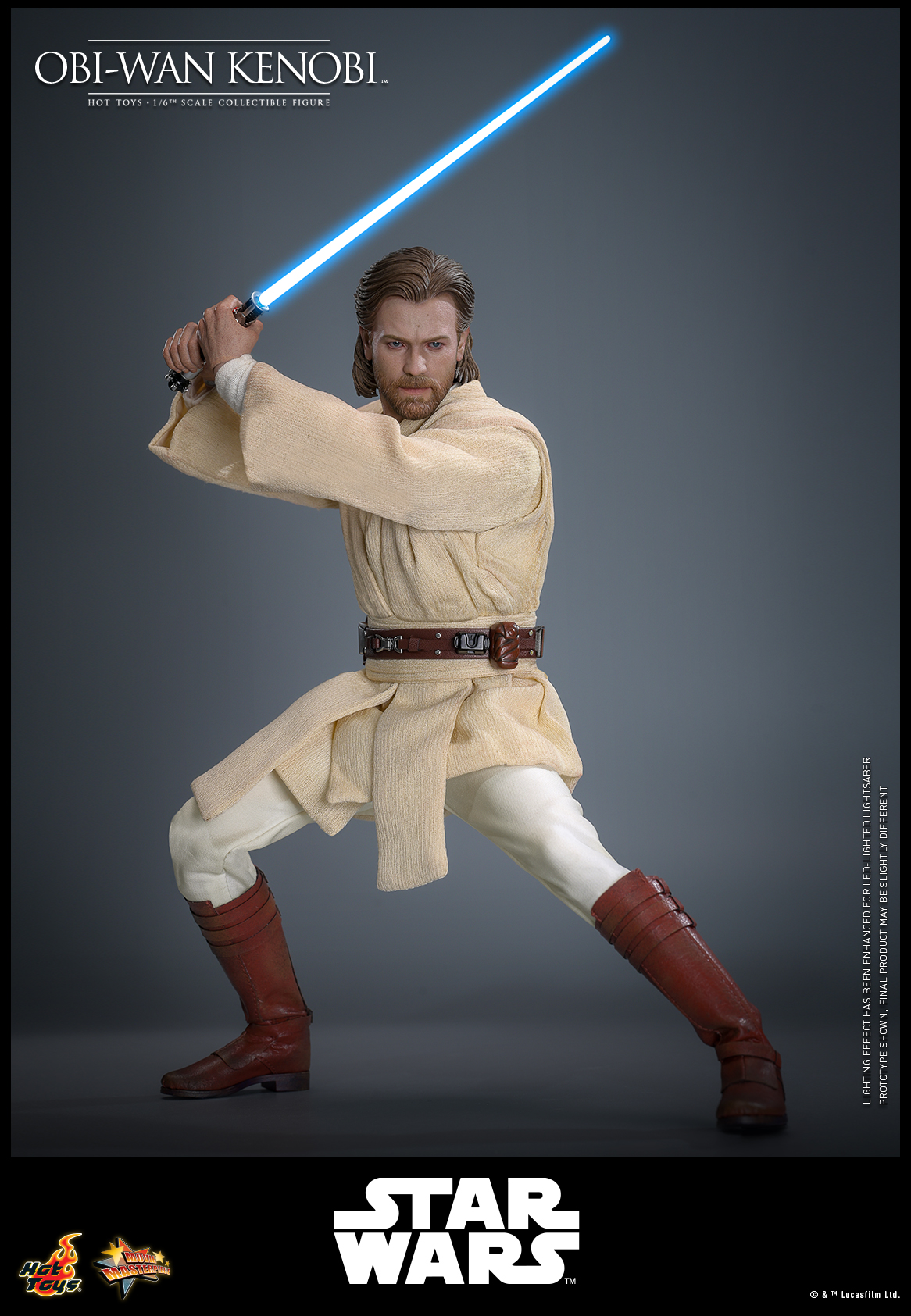 Hot Toys MMS808 Star Wars: Attack Of The Clones - Obi-Wan Kenobi