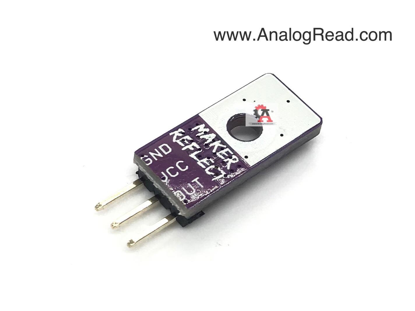 เซนเซอร์ตรวจจับเส้นสีขาว-ดำ Maker Reflectance Sensor สต็อกไทยส่งไว