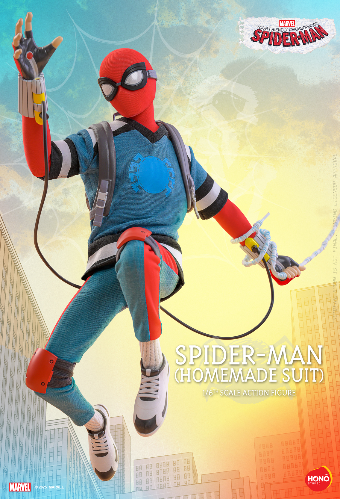 HONO STUDIO HS07 Your Friendly Neighborhood Spider-Man - Spider-Man (Homemade Suit)
