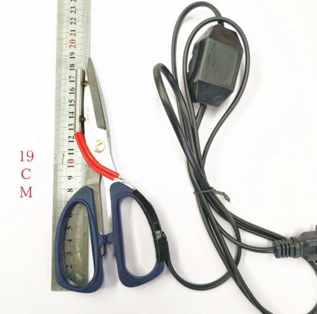 ES13 กรรไกรความร้อน19cm สำหรับตัด ริบบิ้น ผ้าไนล่อน ผ้าใบ เชือกพลาสติก