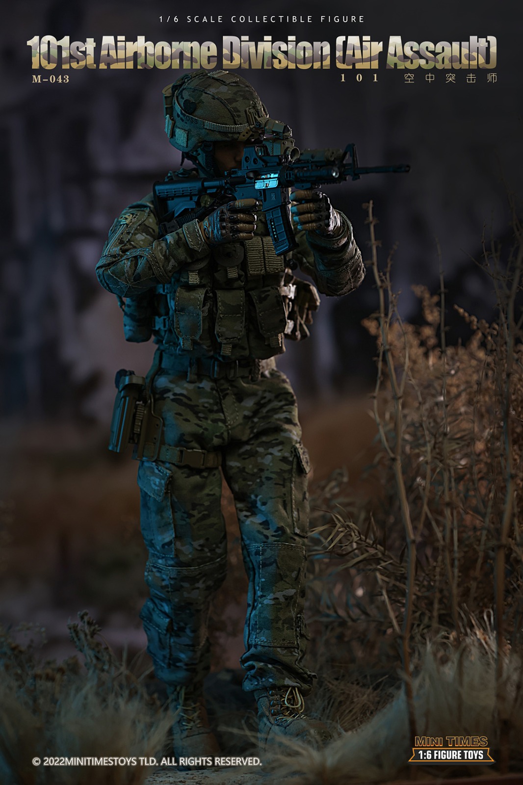 MINI TIME MT-M043 1/6 101st Airborne Division Air (Assault)