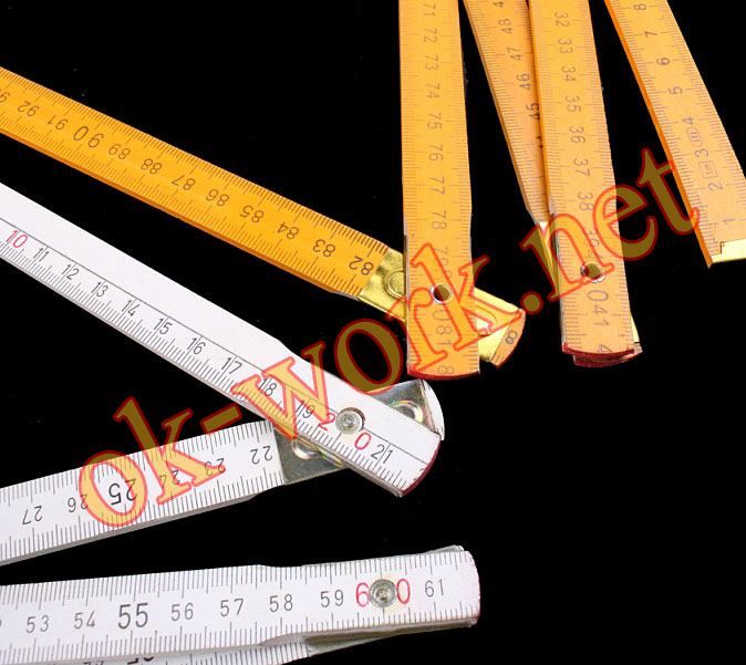 R03 ไม้ฟุตพับ 1 เมตรหน่วยเซนติเมตร สะดวกพา เพื่อเพิ่มความเท่ ! ในงานช่างของคุณ