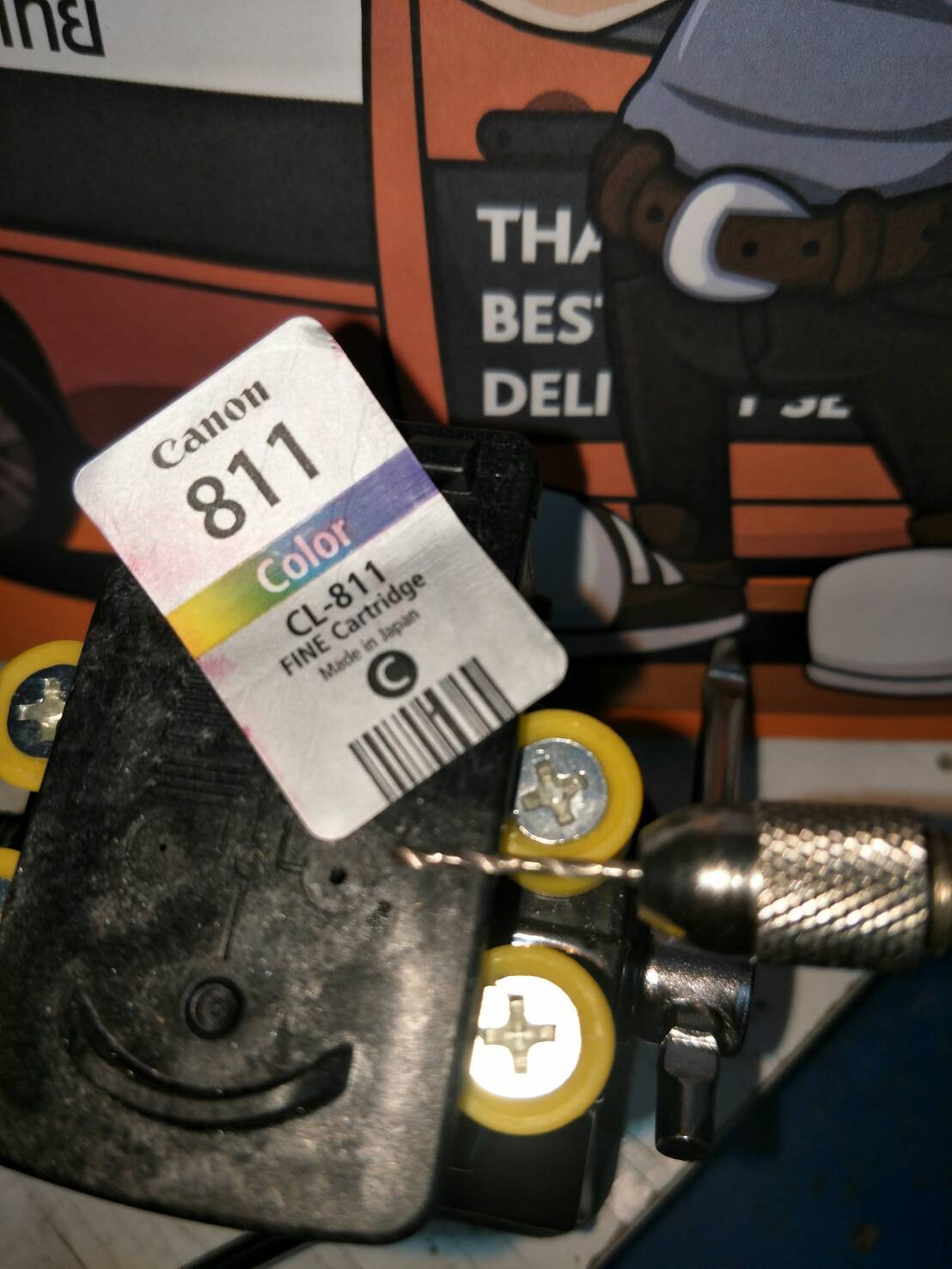 D20 ส่วานมือจิ๋ว สำหรับดอกสว่าน 0.1-2.0 mm พร้อมหัวจับ ** ไม่รวมดอกสว่าน