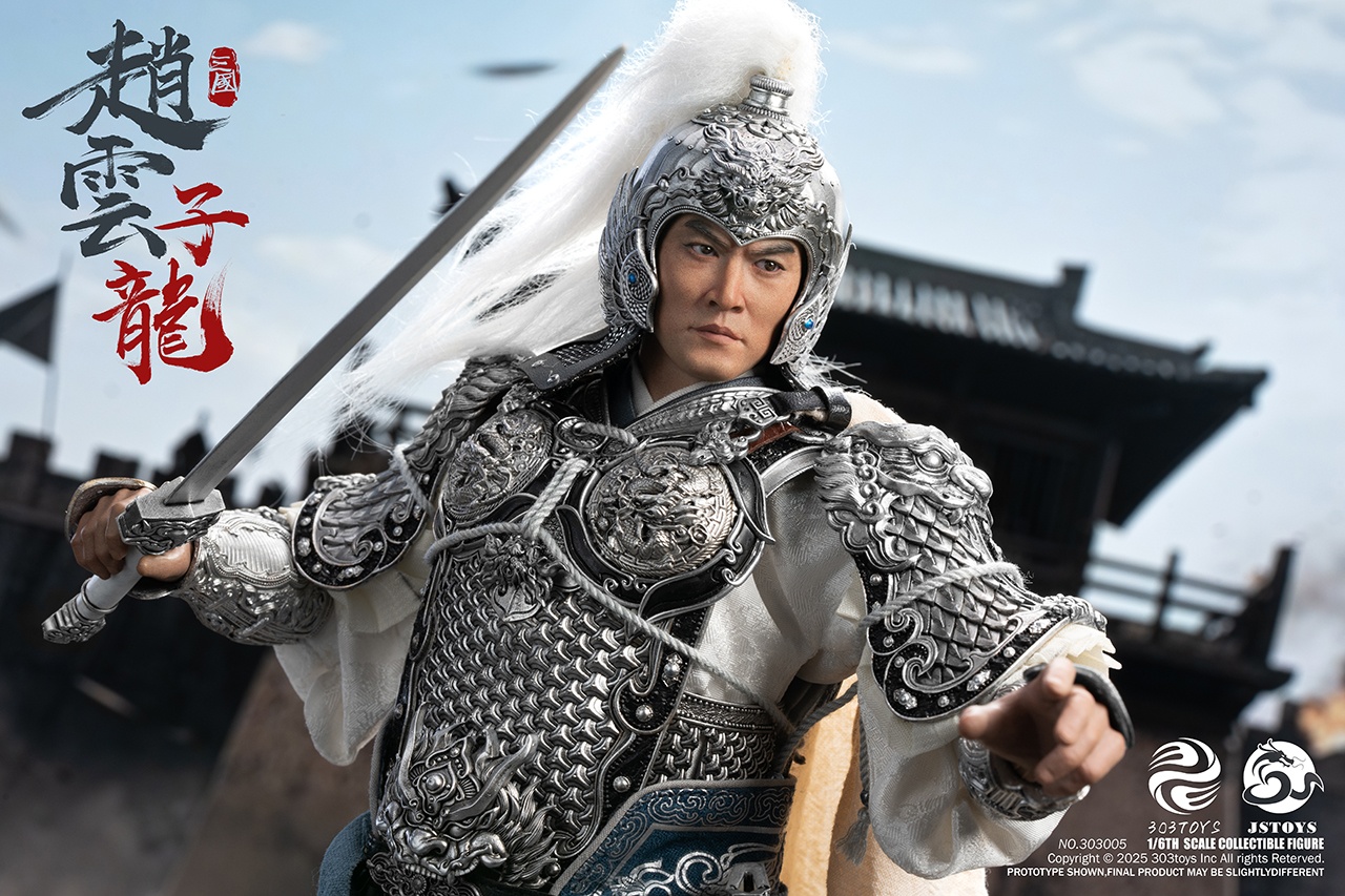 303TOYS x JSTOYS NO.303006 THREE KINDOMS - EVER-VICTORIOUS ZHAO YUN, ZILONG (EXCLUSIVE EDITION)